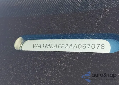 2010 Audi Q5 3.2 Premium z USA, uszkodzony, nr VIN WA1MKAFP2AA067078